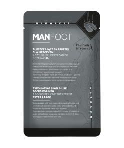 ManFoot exfoliační ponožky pro muže XL1 Pár