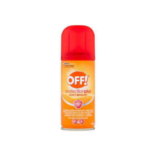 OFF! Protection Plus Repelent proti komárům a klíšťatům v suchém spreji 100 ml