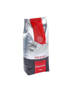 Swisso Kaffee ESPRESSO Kávová zrna 100% Arabica 1kg