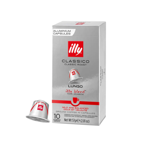 Illy Classico Lungo pro Nespresso 10 ks